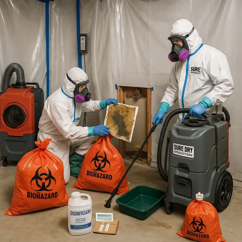 Contaminated Water Handling Protocols process in Midland County, TX