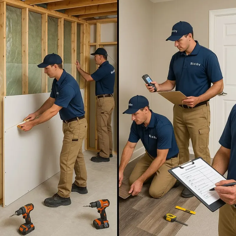 Repairs and Reconstruction process in Midland County, TX